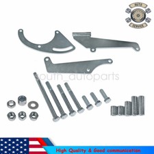 Small Block Chevy Sbc Air Conditioning Driver Side Ac Compressor Bracket Long Wp