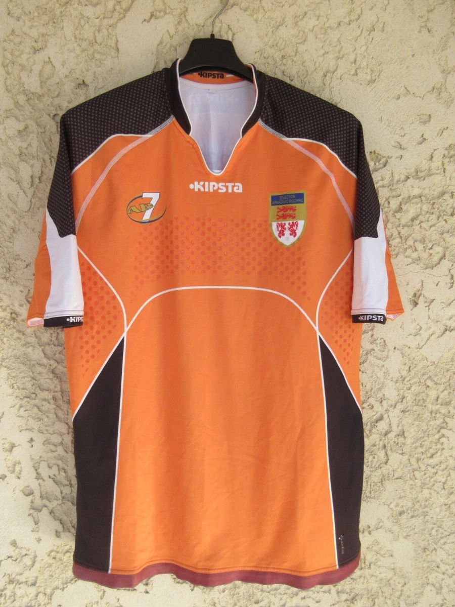 Maillot UST Tours Rugby – Porté N°23 – Defil Orange – Taille S – Made In France