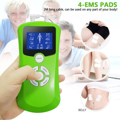 TENS Unit EMS Electrical Stimulation Muscle Therapy Pain Relief OTC Device