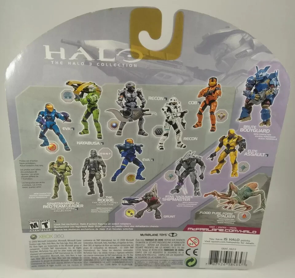 McFarlane Toys Halo 3 Grunt Green Covenant series | eBay
