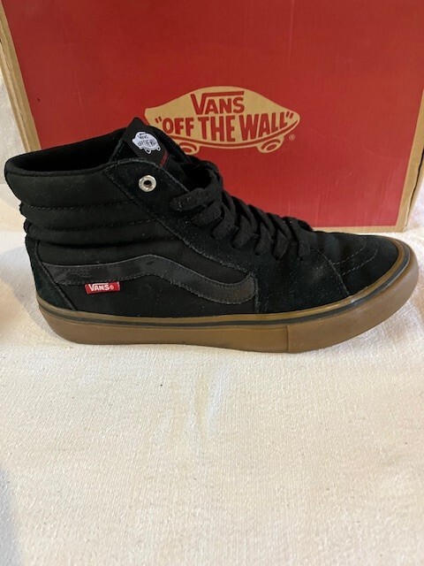 US9（27cm） VANS SKATE SK8 HI BLACK/GUM Vans Skate Sk8-hi Shoes - Black/Gum – CCS