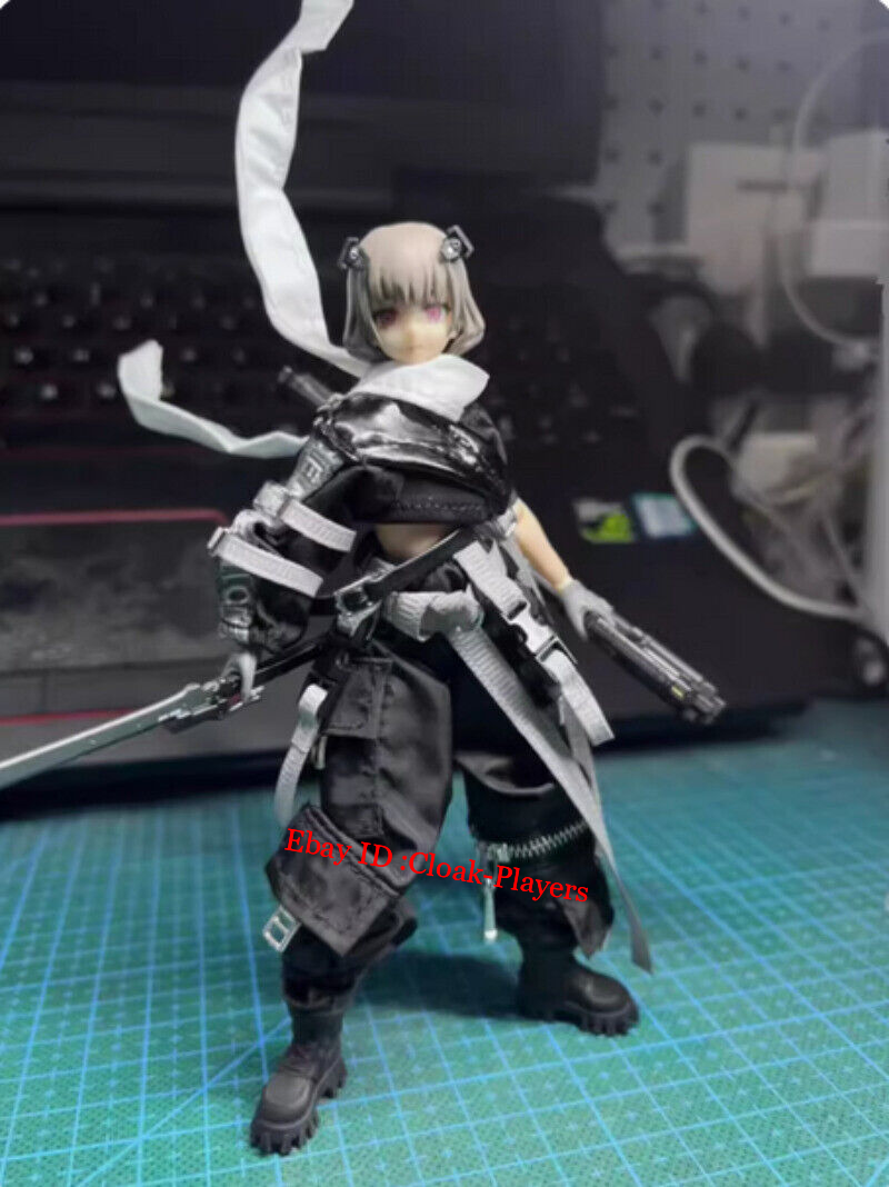 1/12 Female Clothes Shoes Accessories Model for 6'' romankey x