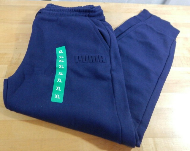 PUMA Men's Embossed Fleece Pants 
