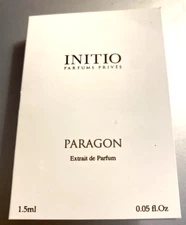 INITIO Extrait De Parfum PARAGON Spray (1.5ml/.05 oz.)  Sample NEW ~ FREE SHIP!