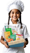 Kids Interactive Educational Real Cooking Set for Families Includes 3 Local