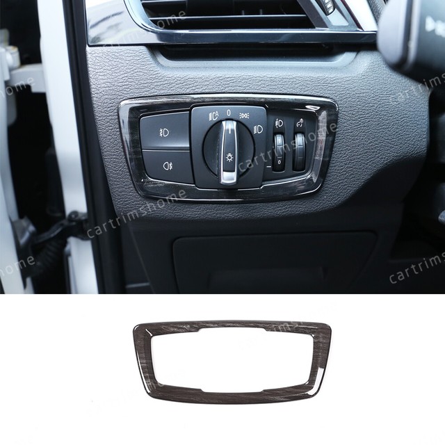 Headlight Switch Button Trim For BMW X1 F48 201619 X2 F47 2018 Black