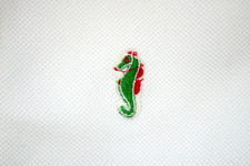 Vintage Playsuit Romper Size S 60s 70s Fashion Wagon White Romper Seahorse Logo