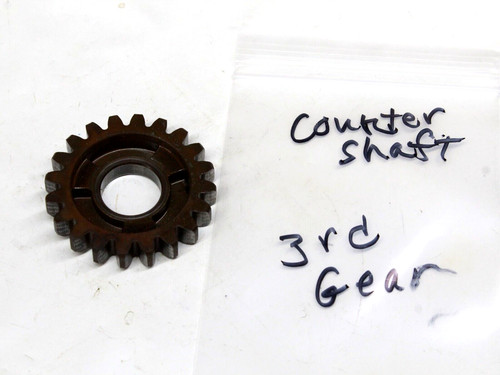1987 88 Yamaha YZ125 YZ 125 Transmission Counter Shaft 3rd Gear 2HG-17231-00-00