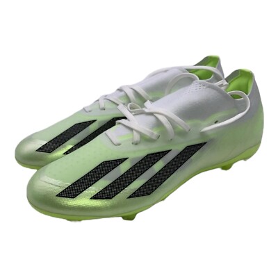 Adidas X Crazyfast.2 FG Soccer Cleats Shoes White Green HQ4533