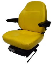 Yellow Zero Turn Mower Suspension Seat Armrests John Deere Cub Cadet Hustler