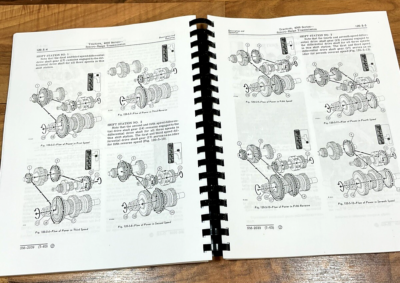 Service Manual fits John Deere 4010 4020 Tractor Technical Repair