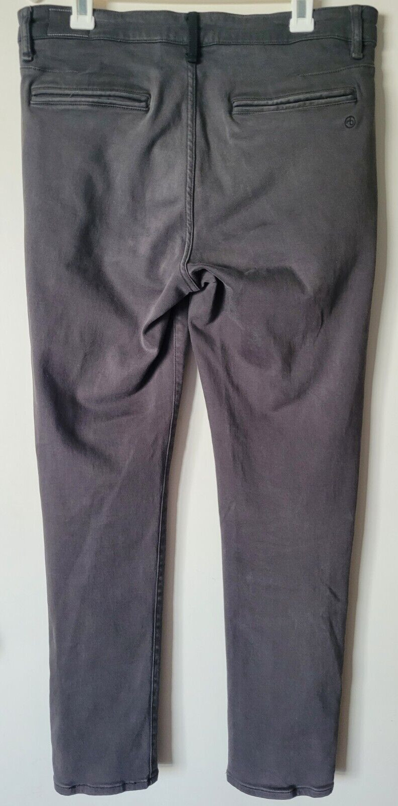 Rag & Bones Barely Black Basic Chino Pants Size 33 - image 7
