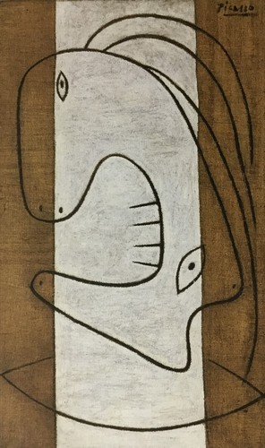 Pablo Picasso Head of a Woman I Custom Framed Print - Picture 2 of 2