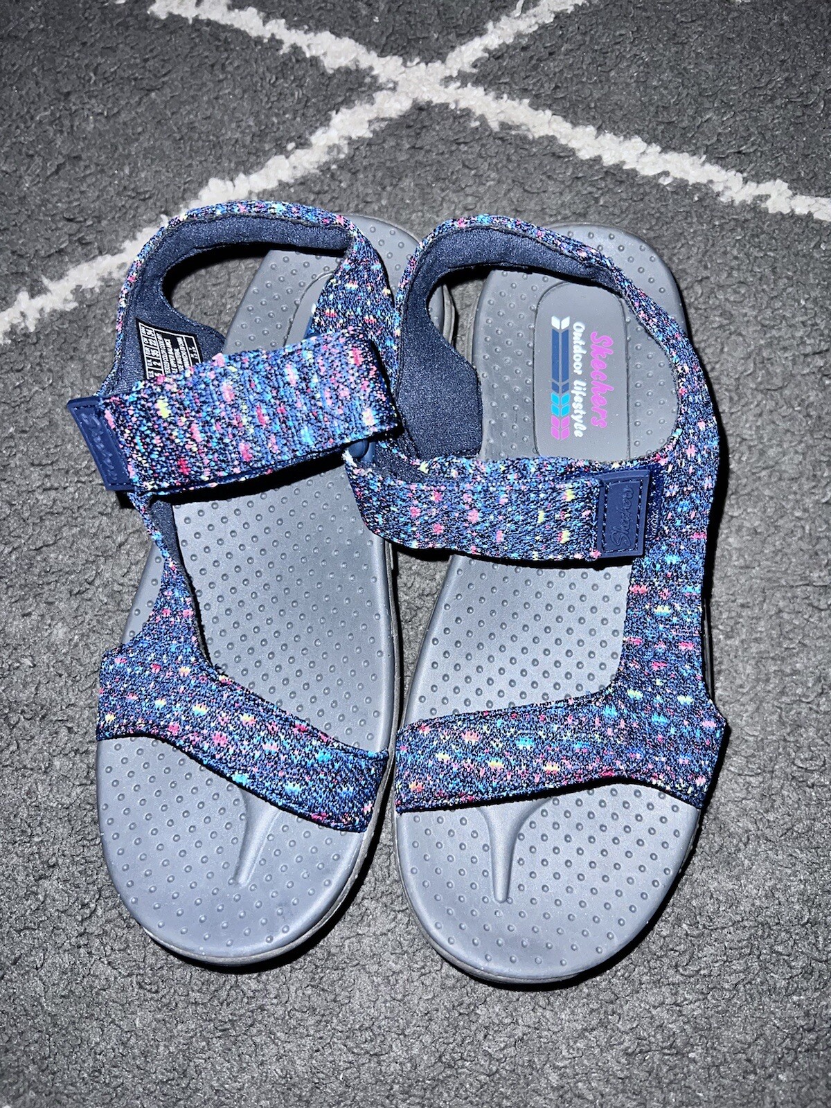 Skechers Women’s Outdoor Lifestyle Reggae Kicker Sandals Size 5 eBay