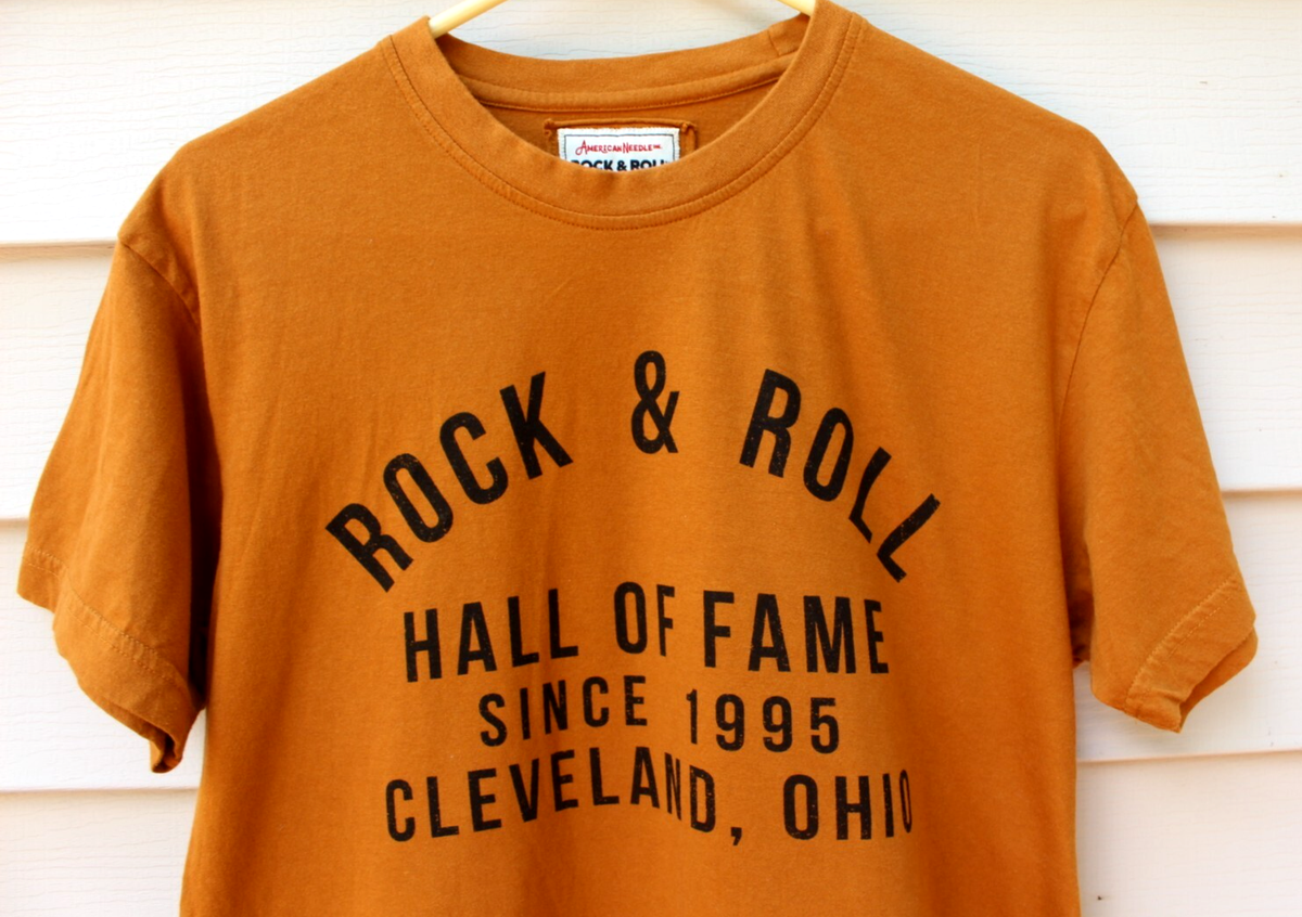 American Needle Authentic Rock & Roll Hall of Fame T-Shirt Rust w