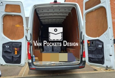 Mercedes Sprinter 2018+ Scheunentüren Ablage Organizer Set RWD Modelle