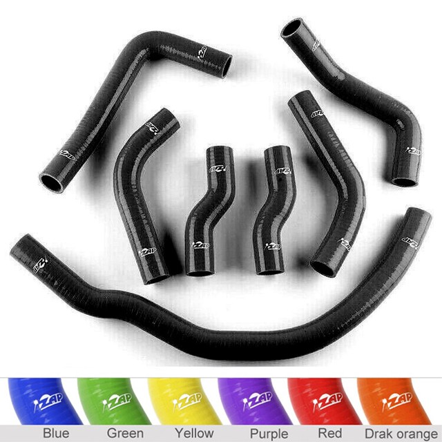 Black Toyota MR2 SW20 3SGTE REV TURBO 9199 Silicone Radiator Coolant