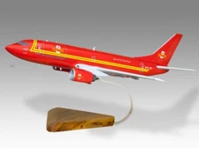 Boeing 737-300 Royal Mail Desk Wood Airplane New Model Large Scale 1/72
