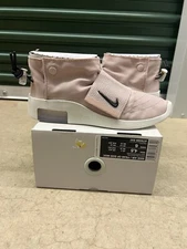 Nike Air Fear of God Moc Particle Beige Size 4.5 TRIED ON W/ Box AT8086-200