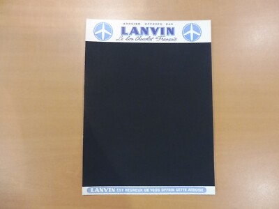 STUNNING LANVIN BLOTTER 2 TYPES RARE - MINT - COLLECTIBLE!
