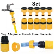 Gardening Quick Couplings Car Water Hose Pipe Tap Adapter Connector Fitting K3B2