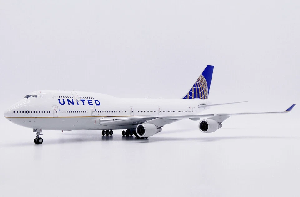 Modelo jet JC Wings XX20520 United Airlines Boeing 747-400 N175UA diecast 1/200 Foto 2 de 4