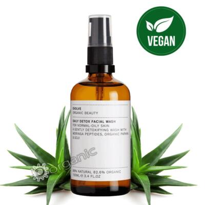 Evolve Beauty Bio tägliche Detox Gesichtswäsche 100ml normale/Kombinationshaut