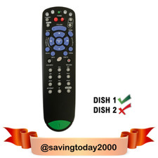 New Remote for Dish Network 132577 4.0 IR sub Dish 322 Receiver with TV SAT DVD