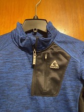 Gerry Fleece Jacket Boys Large 14-16 Youth Kids Blue Zip Casual Outdoors