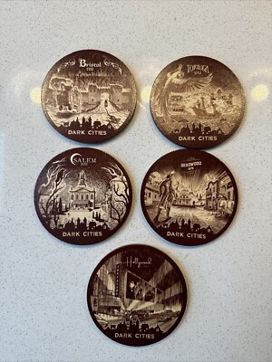Facade Games Dark Cities Untersetzer KS Exclusive - Alle fünf 