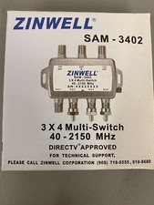 Zinwell Sam-3402 3 X 4 Multi-switch 40-2150 M...