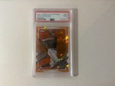 2021 TOPPS CHROME ORANGE SAPPHIRE JESUS SANCHEZ RC SP*16/25*PSA 9*