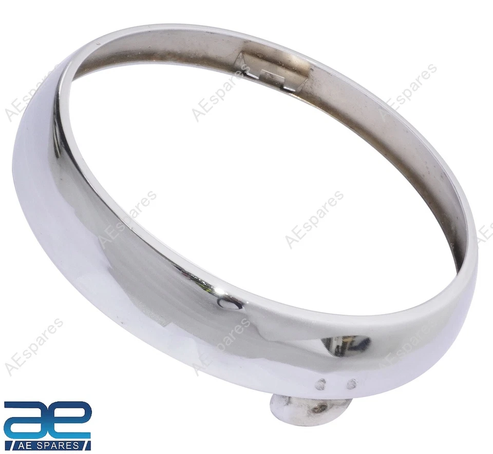 FOR YAMAHA RD350 RD250 HEADLIGHT CHROME RIM @US - Image 3 of 4