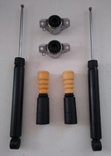 2 Gasdruck Stoßdämpfer Audi A4 8K incl. Quattro Domlager Staubschutz hinten HA