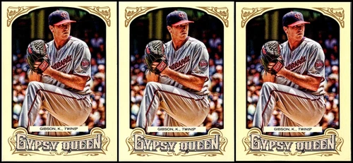 Topps Gypsy Queen Kyle Gibson (3) Card Lot - MUST-HAVE ITEM – ONLY TODAY!