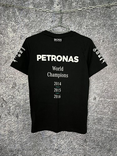Mens Mercedes AMG Petronas Formula One Team Racing T-Shirt World Champions Sz S - Picture 11 of 13