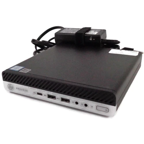 HP ProDesk 600 G4 DM Desktop Hex Core i5-8500T 2.1GHz 8GB 500GB HDD - Win 11 Pro