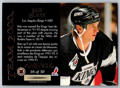 1992-93 Pinnacle TEAM 2000 hockey PICK FROM LIST - Picture 35 of 63