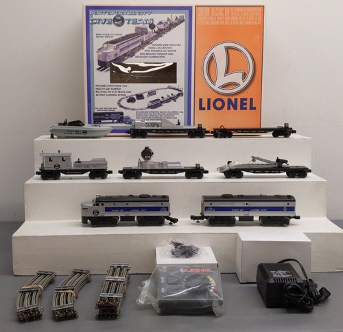 Juego de tren diésel Lionel 6-11920 calibre O puerto de Lionel City equipo de buceo LN/caja | Condition: Used