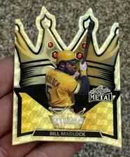 Bill Madlock 1/1 Super Prismatic Gold Vinyl Hit Kings Die Cut 2026 Leaf Metal
