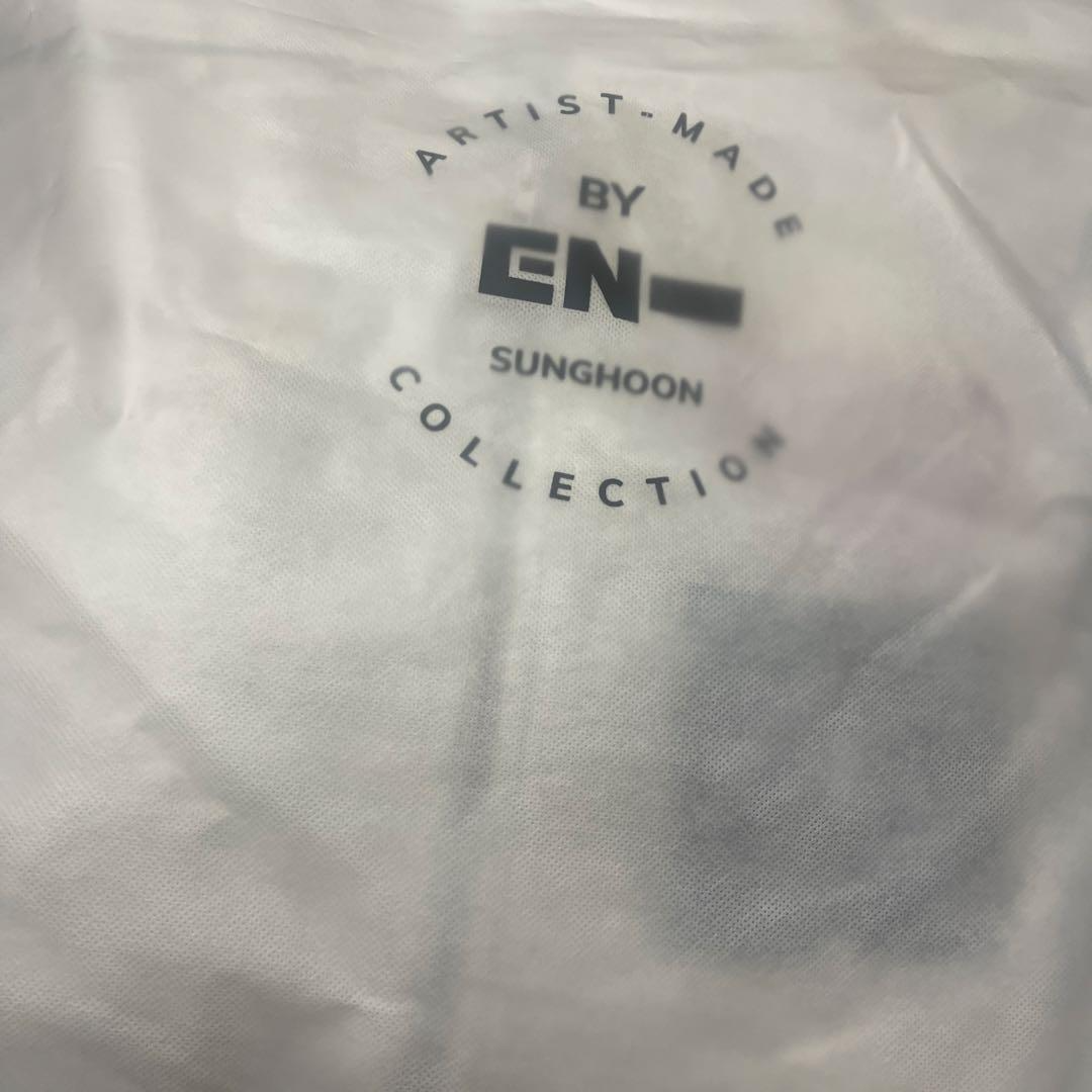 ENHYPEN artist made Sunghoon Hoodie L Size White Official Goods
