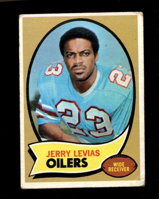1970 TOPPS #89 JERRY LEVIAS VG (RC) OILERS *PS4113