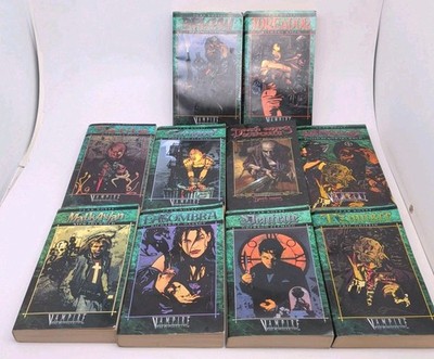 LOT OF 10: Vampire The Masquerade Clan Novel Paperback Books World of Darkness