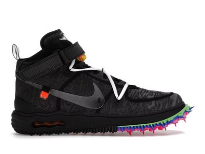 Nike Air Force 1 Mid Off-White Black - DO6290-001 - (new) Size 11