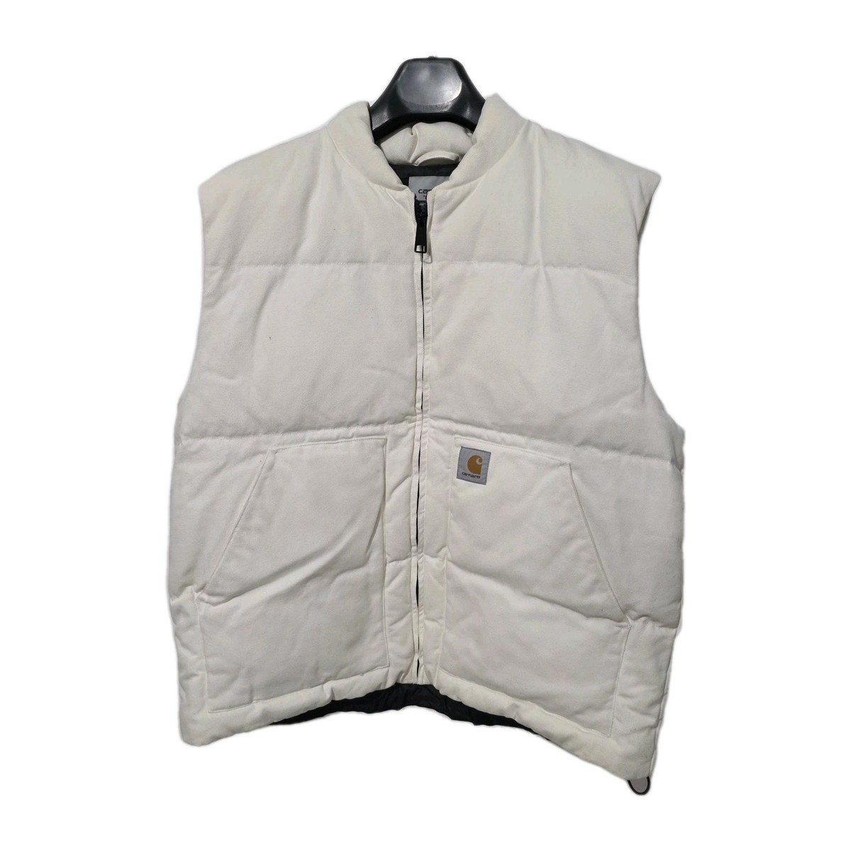Carhartt カーハート Brooke vest 中綿ベスト XL Carhartt WIP Work In Progress White Brooke Puffer Vest XXL | eBay