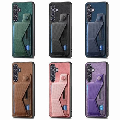 Card Slot Stand Phone Case For Xiaomi 13 12 11 Redmi Note 14 15 POCO X3 X5 K60