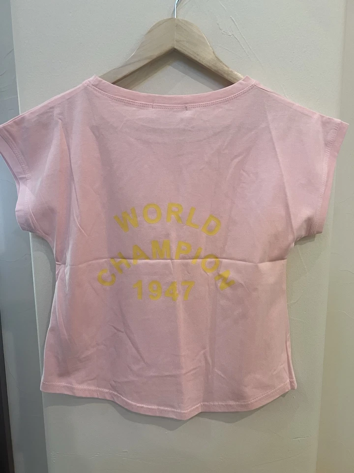Camiseta J'ADORE Dior Logo Talla EU 38-40 Rosa/Amarillo Talla LG/XL Foto 3 de 3