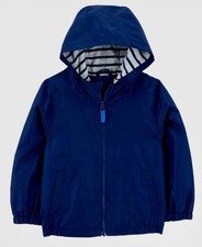 NEW In Package Carter  s Toddler 5T Windbreaker - Zip Jacket Navy. Boy - Girl