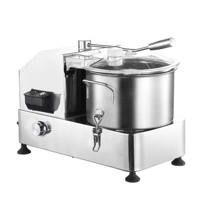 6L Commercial Food Processor Electric Vegetable Fruit Meat Cutter Food Chopper
