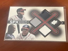 Chipper Jones/Jones/Furcal 2001 Upper Deck SPX Winning Materials #JAF (NM)